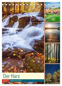 Produktbild: Der Harz - Malerische Orte (Tischkalender 2027 DIN A5 hoch), CALVENDO Monatskalender