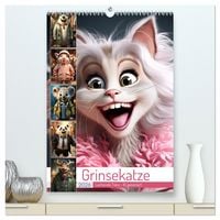 Produktbild: Grinsekatze (hochwertiger Premium Wandkalender 2026 DIN A2 hoch), Kunstdruck in Hochglanz