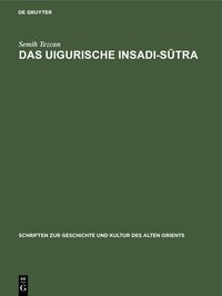 Produktbild: Das uigurische Insadi-Sutra