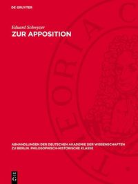Produktbild: Zur Apposition