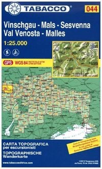 Produktbild: Tabacco Wandern Vinschgau Sesvenna