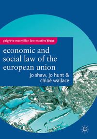 Produktbild: The Economic and Social Law of the European Union
