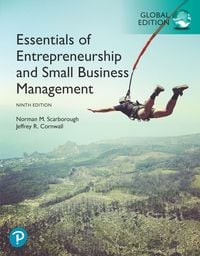 Produktbild: Essentials of Entrepreneurship and Small Business Management, Global Edition