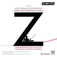 Produktbild: Herrn Zetts Betrachtungen, oder Brosamen, die er fallen ließ, aufgelesen von seinen Zuhörern