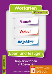 Produktbild: Wortarten &uuml;ben und festigen - Klasse 2/3