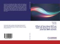 Produktbild: Effect of low dose OCP on CVS risk factors in normal and low BMI women
