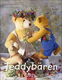 Teddybären Kalender 2024 von Ulrike Schneiders Gisela Hofmann