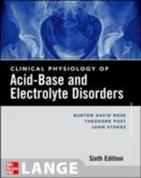 Produktbild: Clinical Physiology of Acid-Base and Electrolyte Disorders