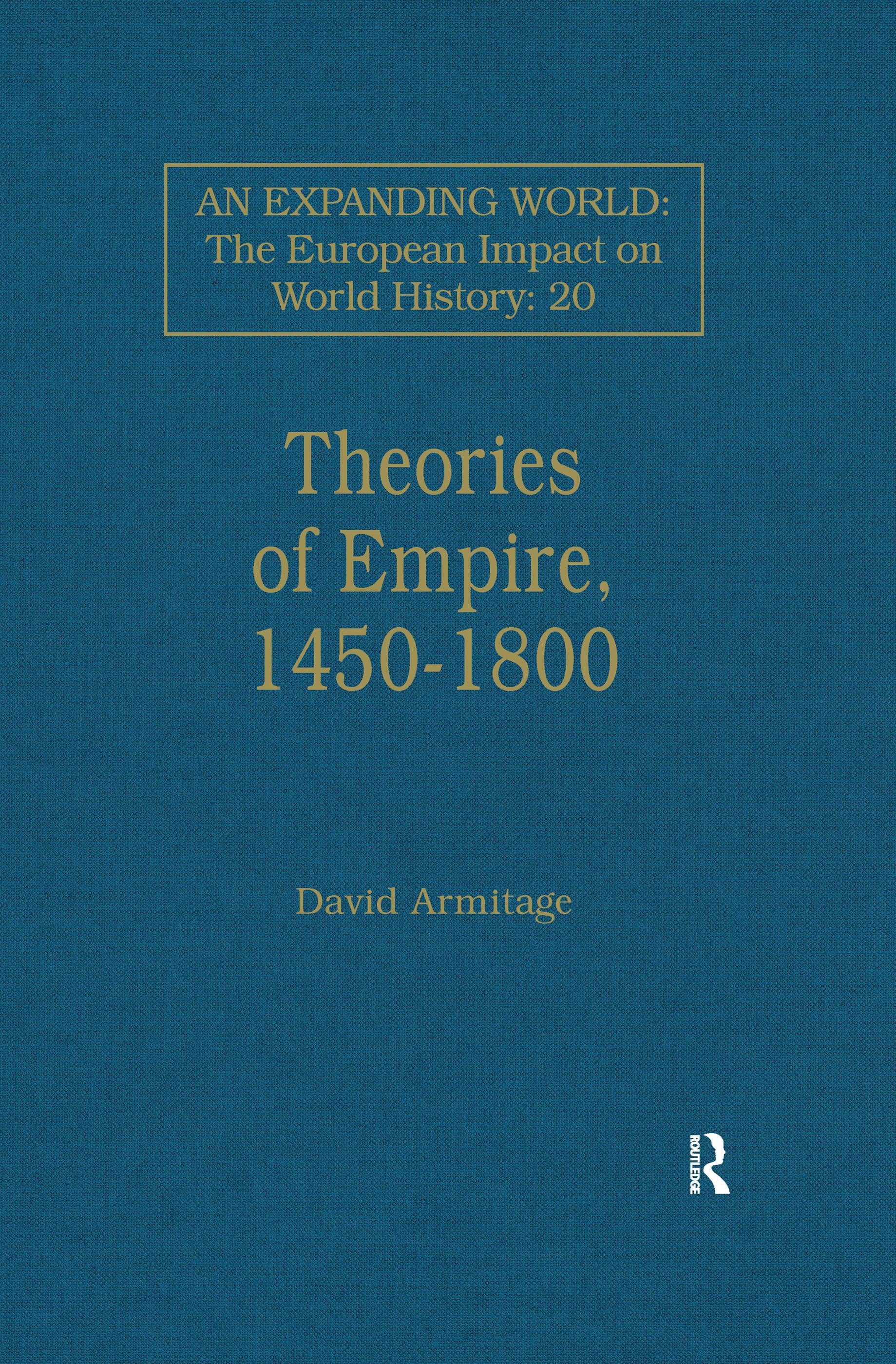Produktbild: Theories of Empire, 1450-1800