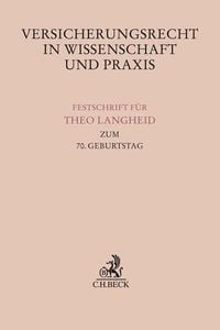 Produktbild: Versicherungsrecht in Wissenschaft und Praxis