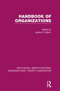 Produktbild: Handbook of Organizations (RLE: Organizations)