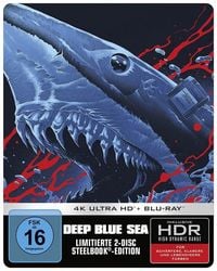 Produktbild: Deep Blue Sea - Steelbook (4K Ultra HD+Blu-ray)