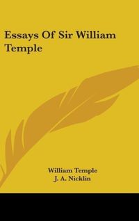Produktbild: Essays Of Sir William Temple