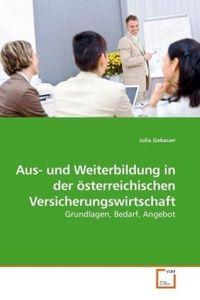 Produktbild: Gebauer, J: Aus- und Weiterbildung in der &ouml;sterreichischen V