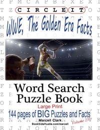Produktbild: Circle It, WWE, The Golden Era Facts, Word Search, Puzzle Book
