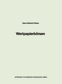 Produktbild: Wertpapierb&ouml;rsen