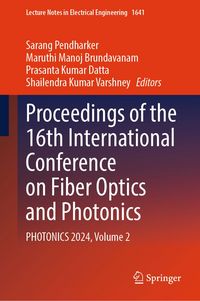 Produktbild: Proceedings of the 16th International Conference on Fiber Optics and Photonics