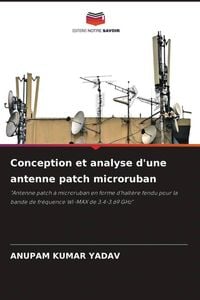 Produktbild: Conception et analyse d'une antenne patch microruban