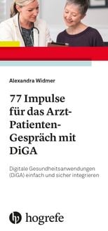 Produktbild: 77 Impulse f&uuml;r das Arzt-Patienten-Gespr&auml;ch mit DiGA