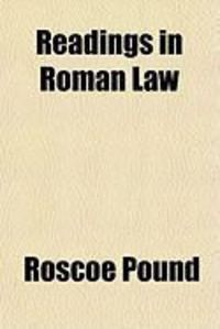 Produktbild: Readings in Roman Law