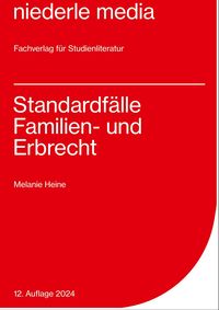 Produktbild: Standardf&auml;lle Familien- und Erbrecht - 2024