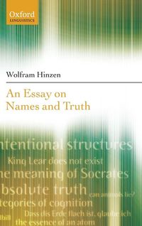 Produktbild: ESSAY ON NAMES & TRUTH C