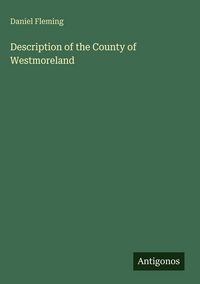 Produktbild: Description of the County of Westmoreland