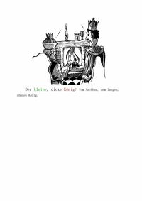 Produktbild: Der kleine dicke K&ouml;nig - Vom Nachbar, dem langen, d&uuml;nnen K&ouml;nig