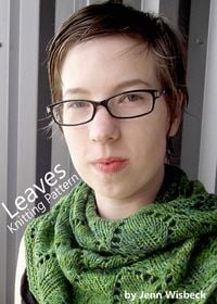 Produktbild: Leaves Shawl Lace Knitting Pattern