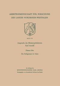 Produktbild: Ansprache des Ministerpr&auml;sidenten Karl Arnold. Die Religionen in Asien