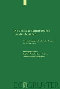Produktbild: Die deutsche Schriftsprache und die Regionen