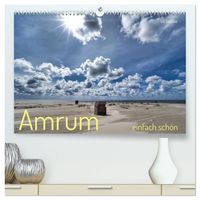 Produktbild: Amrum einfach sch&ouml;n (hochwertiger Premium Wandkalender 2027 DIN A2 quer), Kunstdruck in Hochglanz