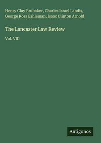 Produktbild: The Lancaster Law Review
