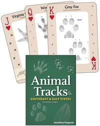 Produktbild: Animal Tracks of the Southeast & Gulf States Playing Cards