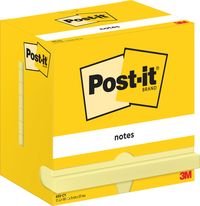 Produktbild: Post-it&reg; Haftnotizen Spenderbox gelb, 127 x 76 mm 12 St&uuml;ck