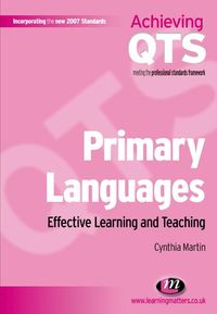 Produktbild: Primary Languages: Effective Learning and Teaching