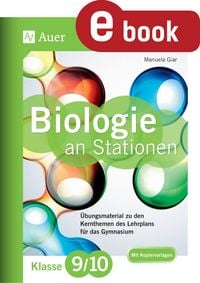 Produktbild: Biologie an Stationen 9-10 Gymnasium