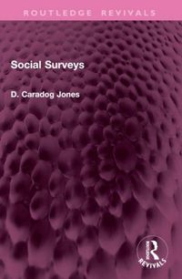 Produktbild: Jones, D: Social Surveys
