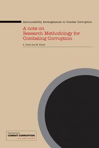 Produktbild: Accountability Arrangements to Combat Corruption: A Note on Research Methodology for Combating Corruption
