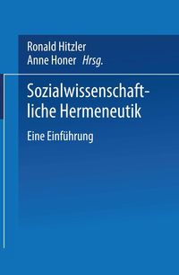 Produktbild: Sozialwissenschaftliche Hermeneutik