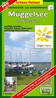 Produktbild: Radwander- und Wanderkarte M&uuml;ggelsee und Umgebung