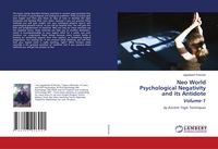 Produktbild: Neo World Psychological Negativity and its Antidote Volume-1