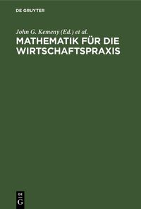 Produktbild: Mathematik f&uuml;r die Wirtschaftspraxis