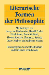 Produktbild: Literarische Formen der Philosophie