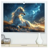 Produktbild: Fliegende M&auml;hnen und Sternenstaub - Ein zauberhafter Jahresbegleiter (hochwertiger Premium Wandkalender 2026 DIN A2 quer), Kunstdruck in Hochglanz