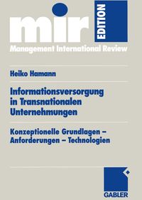 Produktbild: Informationsversorgung in Transnationalen Unternehmungen