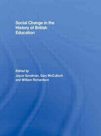 Produktbild: Social Change in the History of British Education