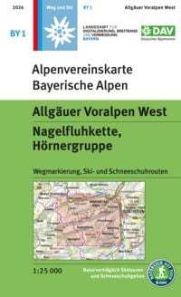 Produktbild: Allg&auml;uer Voralpen West, Nagelfluhkette, H&ouml;rnergruppe