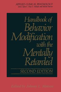 Produktbild: Handbook of Behavior Modification with the Mentally Retarded