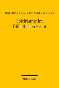 Produktbild: Spielr&auml;ume im &Ouml;ffentlichen Recht